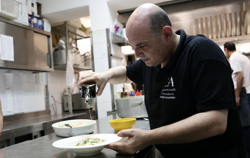 Lo chef Filippo Cogliandro