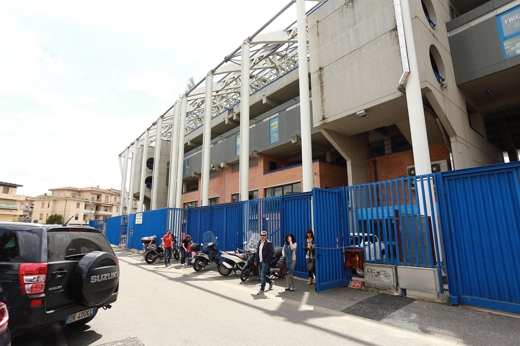 Sotto la Maratona allo stadio Castellani hanno sede alcune società sportive (Foto Agenzia Carlo Sestini