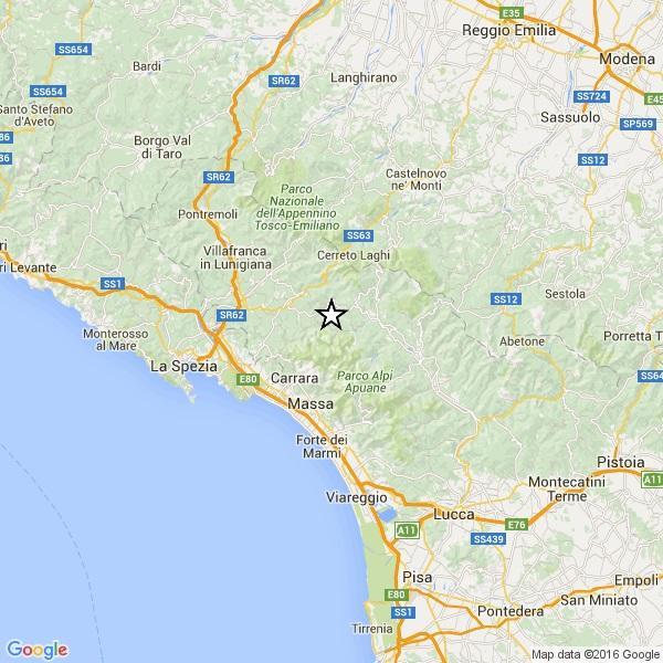 Terremoto in Lunigiana, paura sul Crinale reggiano 