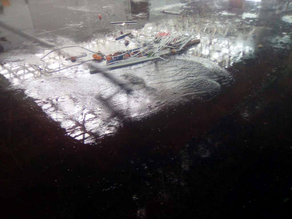 Il mercato delle Jare è finito sott'acqua