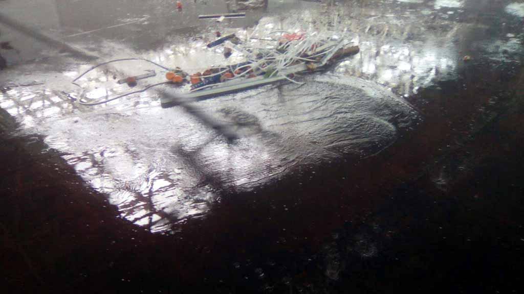Il mercato delle Jare è finito sott'acqua