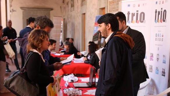 Centinaia di giovani alla Bussola del lavoro