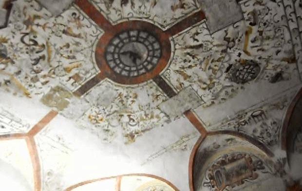 Sala del Fico, conclusi i restauri del soffitto 
