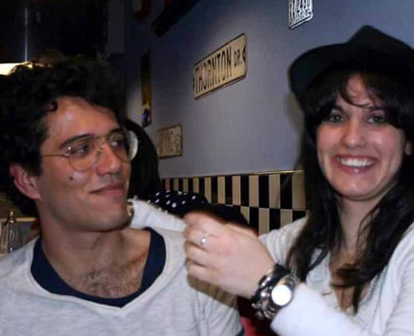 Lorenzo e Beatrci sorridenti