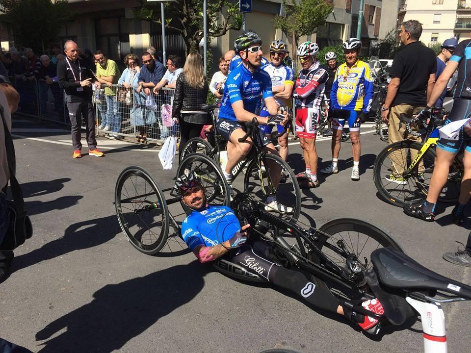 Christian Giagnoni campione di handbike