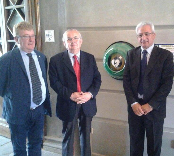 Apparecchio salva-vita anche a Palazzo Blu 