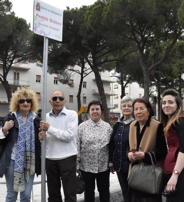 L’area verde intitolata ad Amarugi
