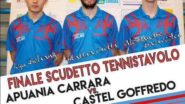 L’Apuania Carrara dà la caccia al terzo scudetto nel tennistavolo