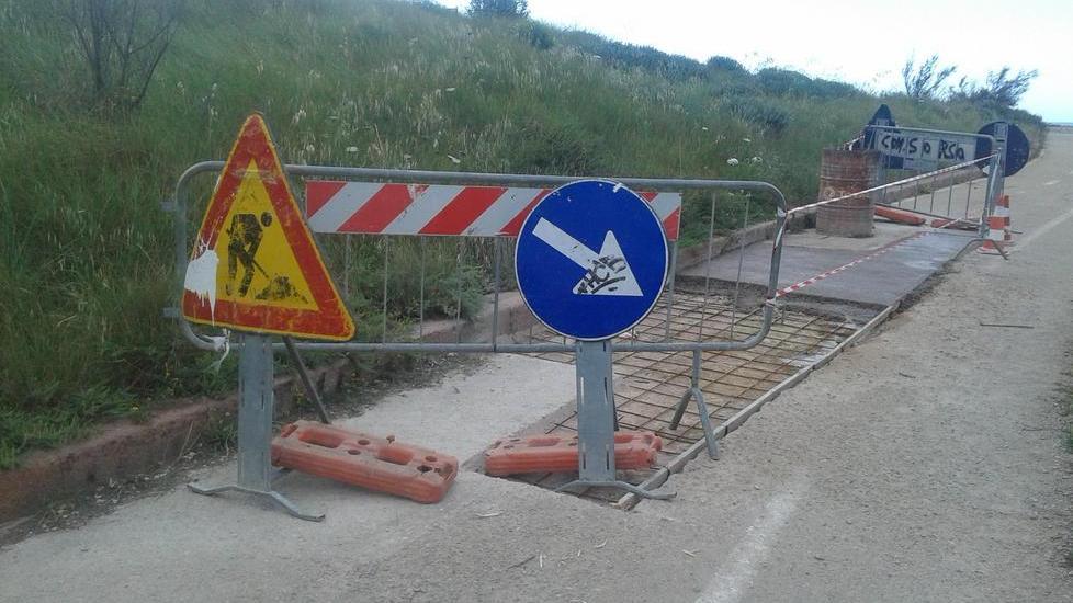Pista ciclabile sempre più degradata