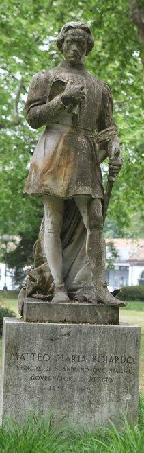 Sindaco, metta in salvo le statue dell’Ariosto e del Boiardo