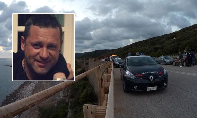 Il punto in cui è stato ritrovato il cadavere di Danilo Giacomelli
