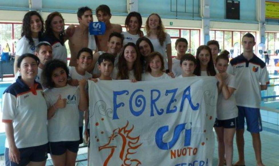 Il Csi Nuoto Pontedera sul podio con molti atleti ai regionali