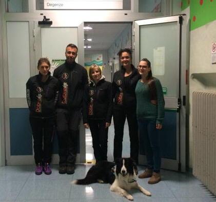Cani in corsia al Santa Chiara per i piccoli pazienti