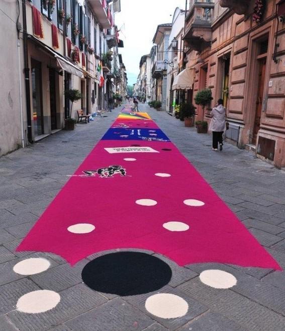 Concorso fotografico a premi durante i Tappeti di segatura