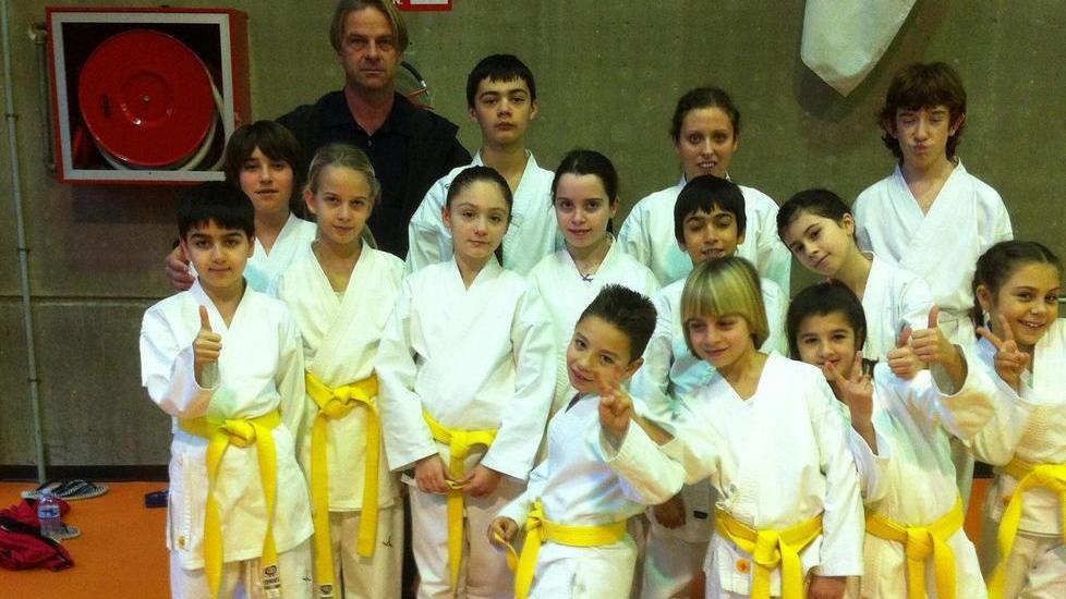 Un seminario di karate-do