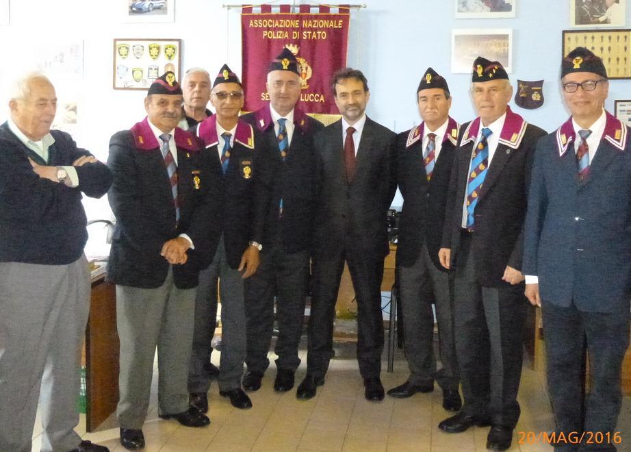 Giuliano all’Associazione della Polizia