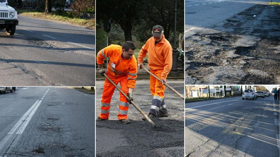 Piano di asfaltature per Sarzanese e viali