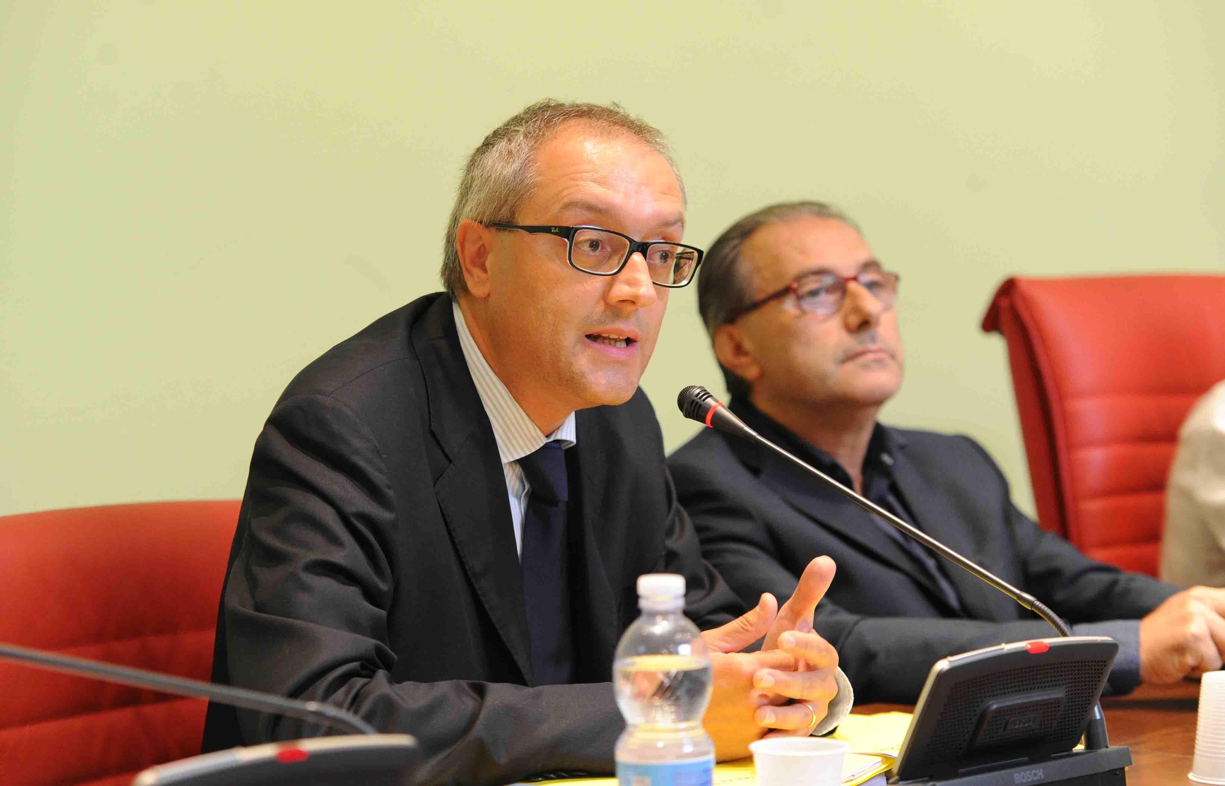 Edoardo Franceschi (Cis) e il sindaco di Quarrata Marco Mazzanti