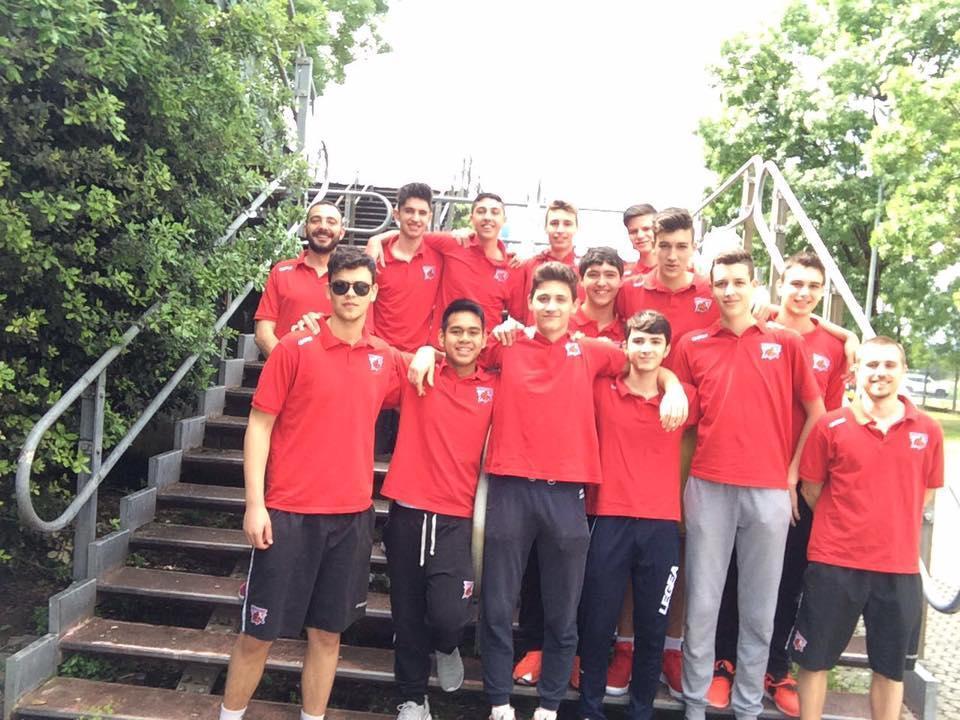 La formazione Under 16 della Dife Pallacanestro Pistoia