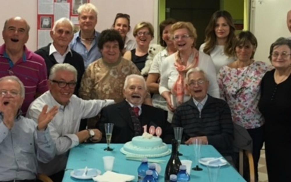 Scampato ai lager festeggia i cent’anni 