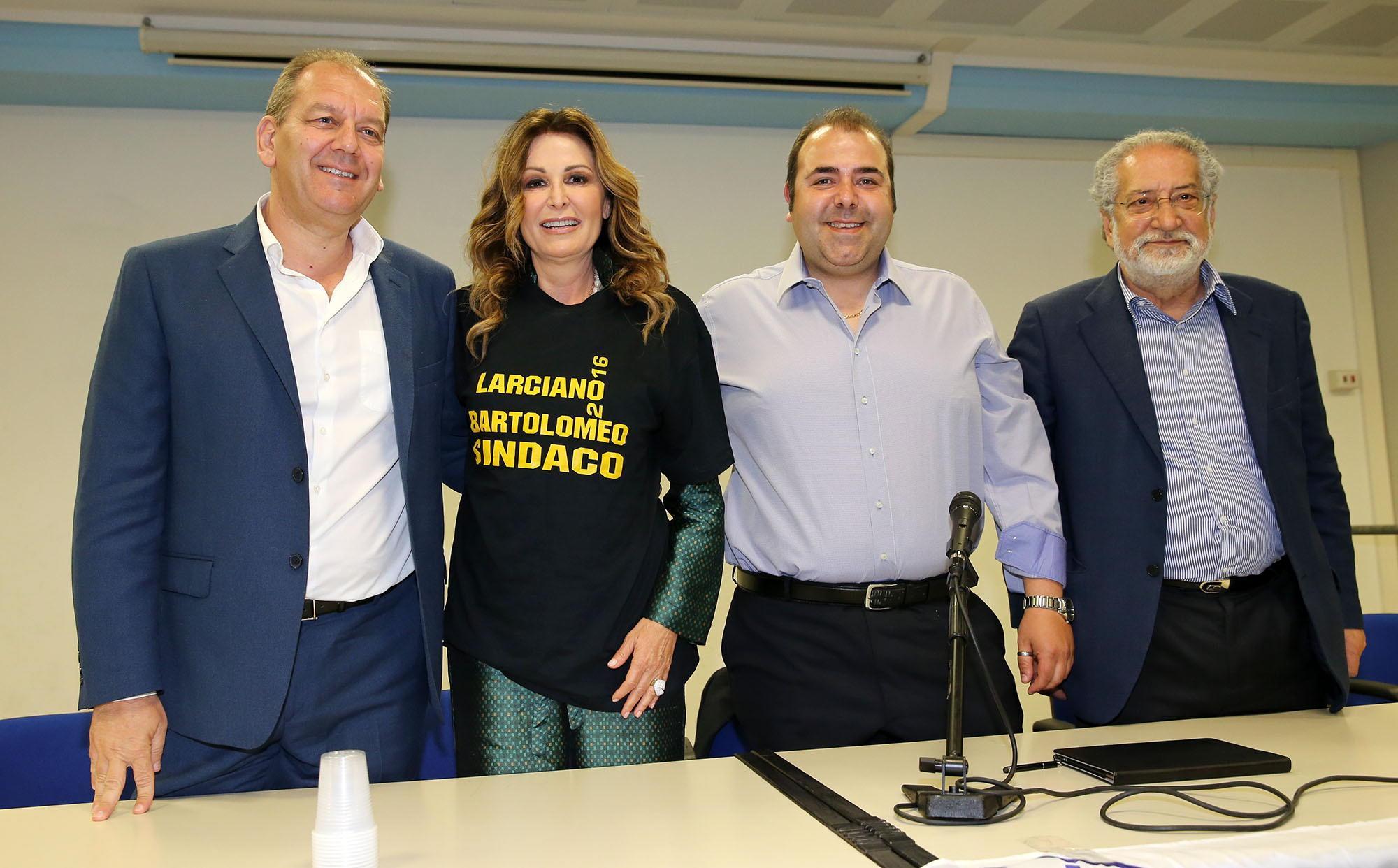 Daniela Santanchè a Larciano a sostenere il candidato sindaco Massimo Bartolomeo