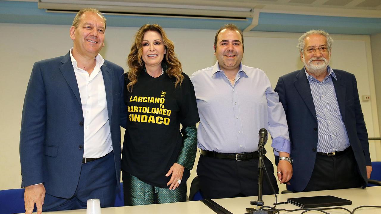 Daniela Santanchè a Larciano a sostenere il candidato sindaco Massimo Bartolomeo