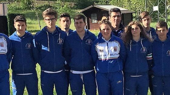 Canoisti della Marina in forma mondiale