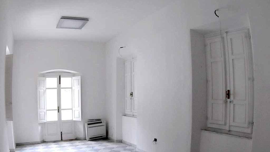 Il centro di accoglienza in zona Tarnone