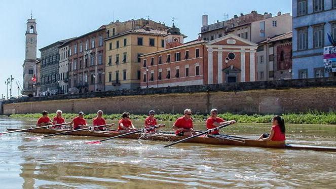 Metti un bel giorno in Arno con i campioni di mezzo mondo