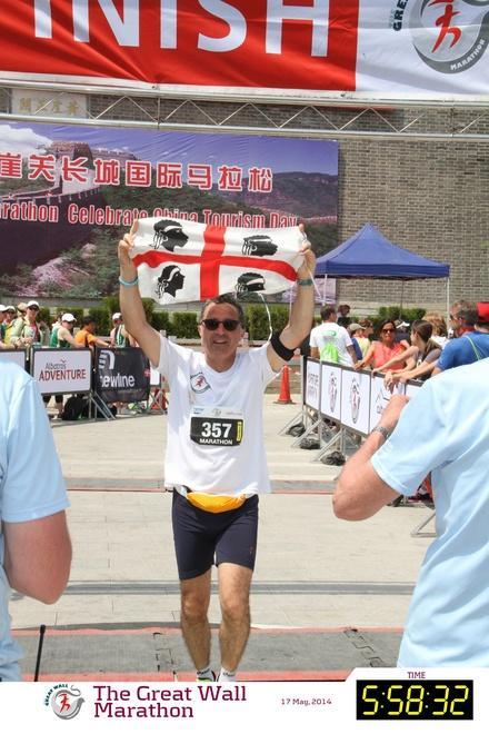 Dalla Cina a Londra tutte le maratone di Giuseppe Fenu 