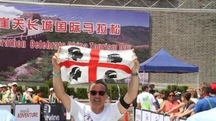 Dalla Cina a Londra tutte le maratone di Giuseppe Fenu