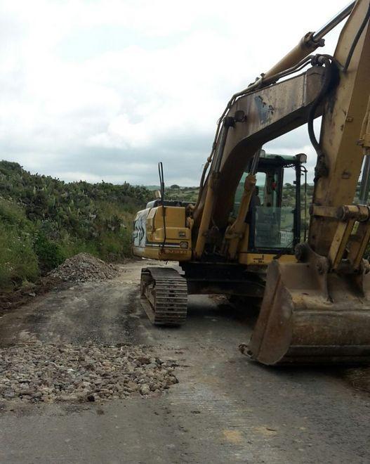 Flussio, una nuova strada rurale 