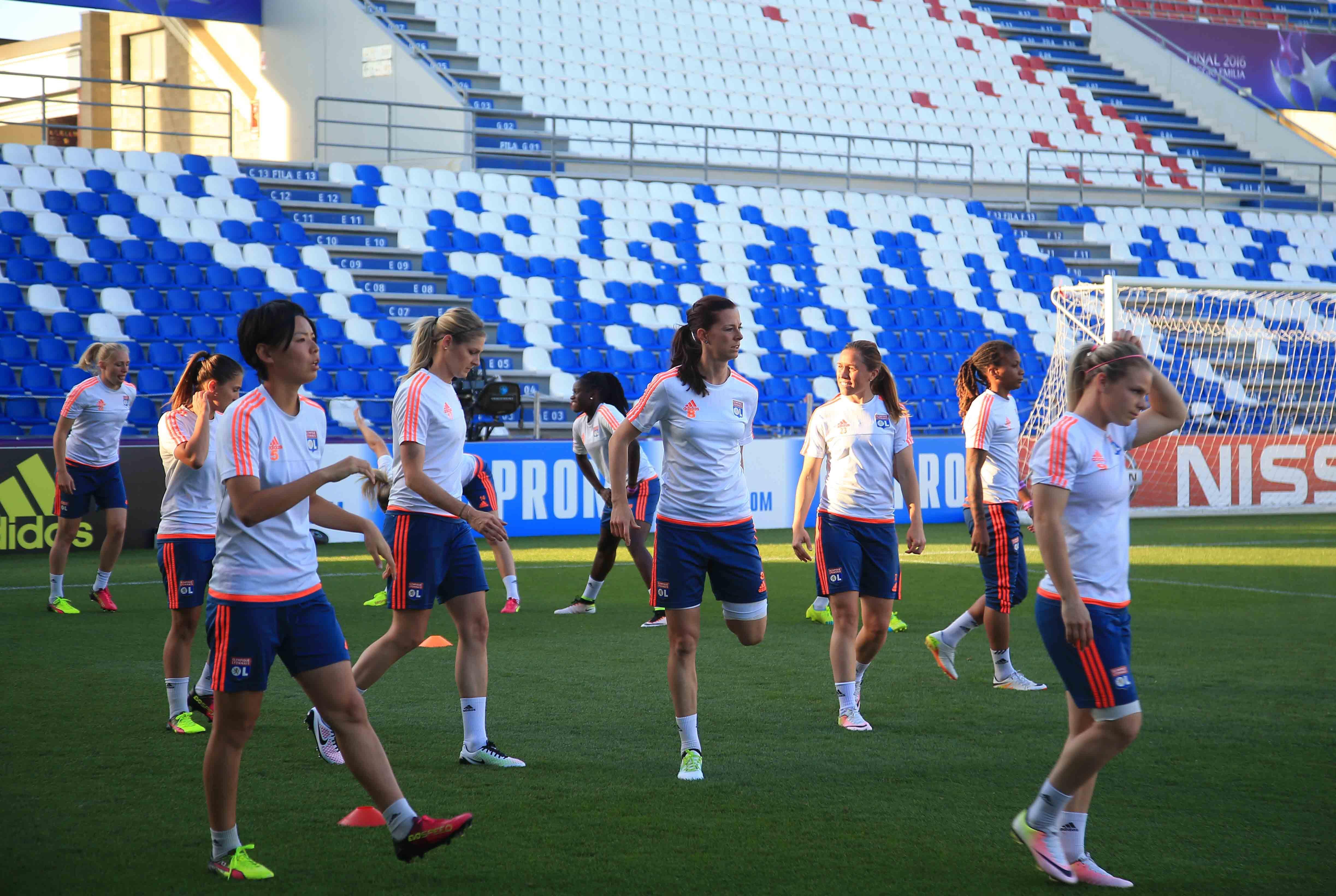 Calcio donne, Reggio in festa per la finale di Champions