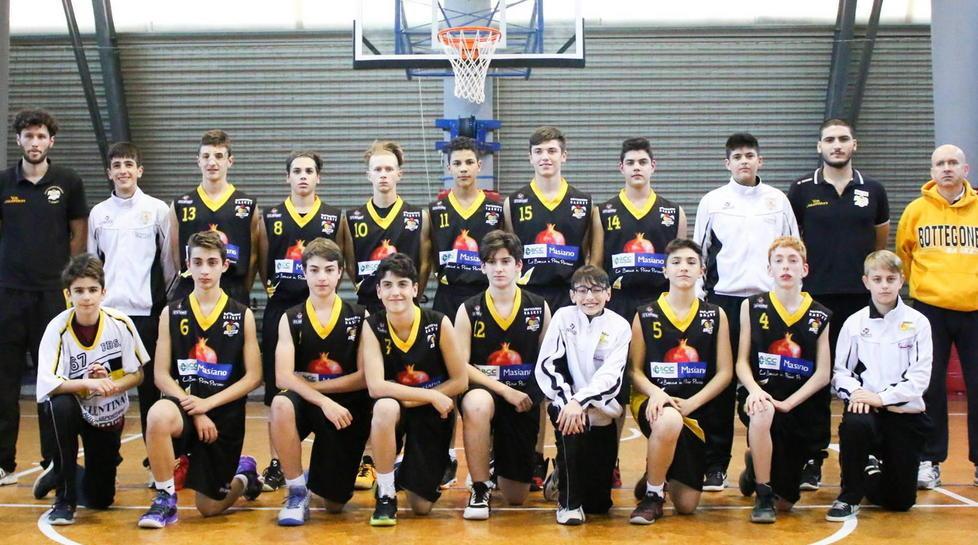 Bottegone Under 15 al secondo posto nella final six di Coppa