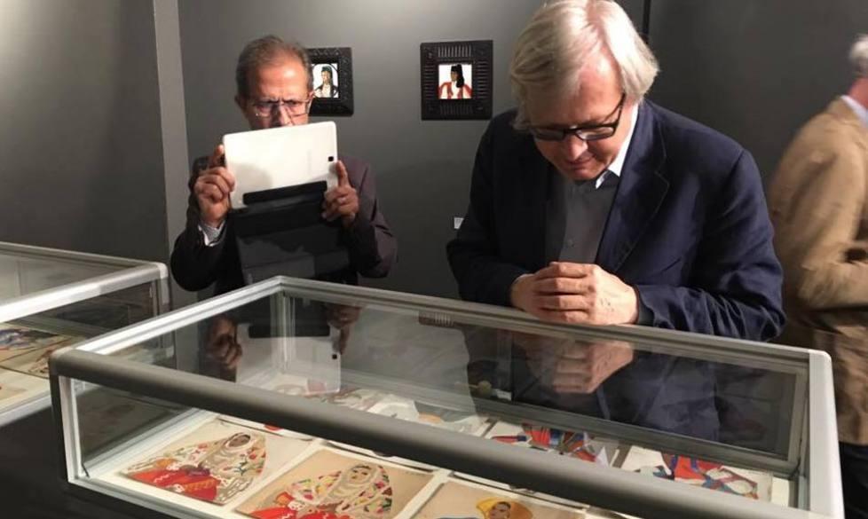 Vittorio Sgarbi a Sassari