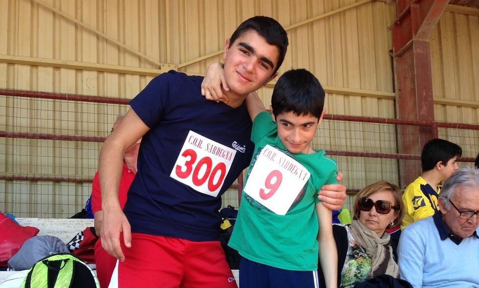 Stefano Carta alle finali di atletica