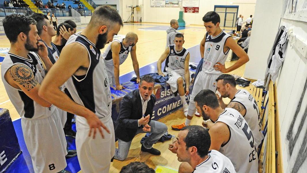 Federico Campanella con la squadra