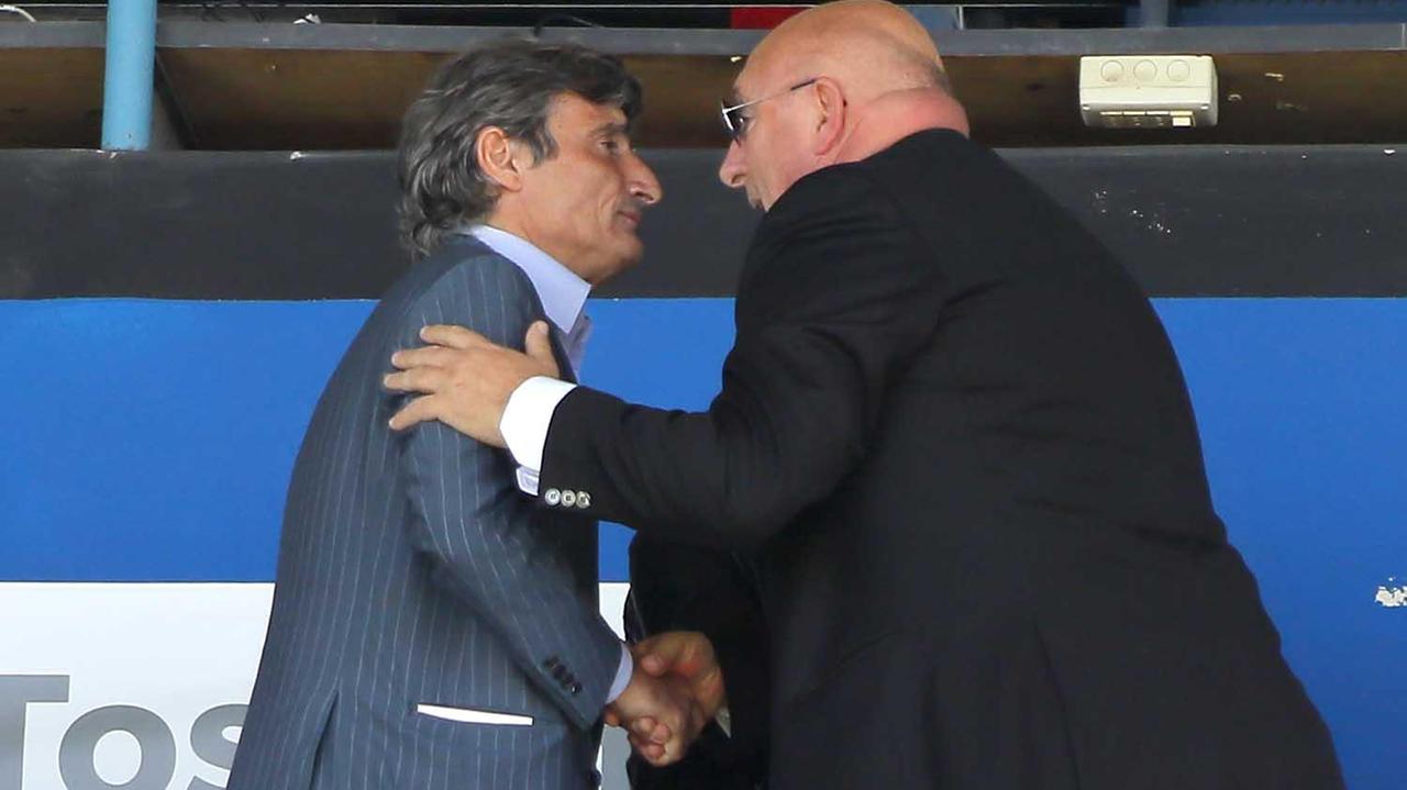 Petroni e Lucchesi all'Arena (foto Muzzi)