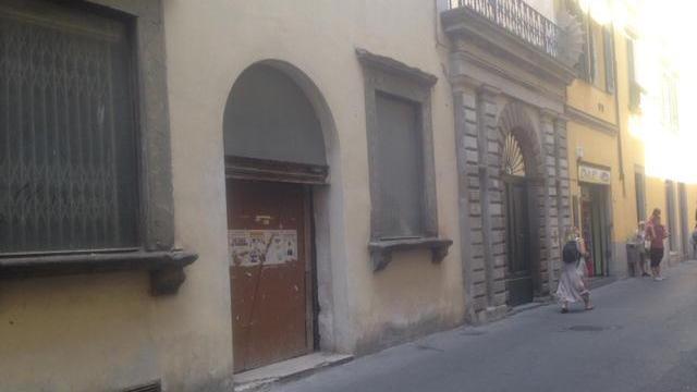 Il fondo dove sarà realizzato il nuovo negozio di Conad