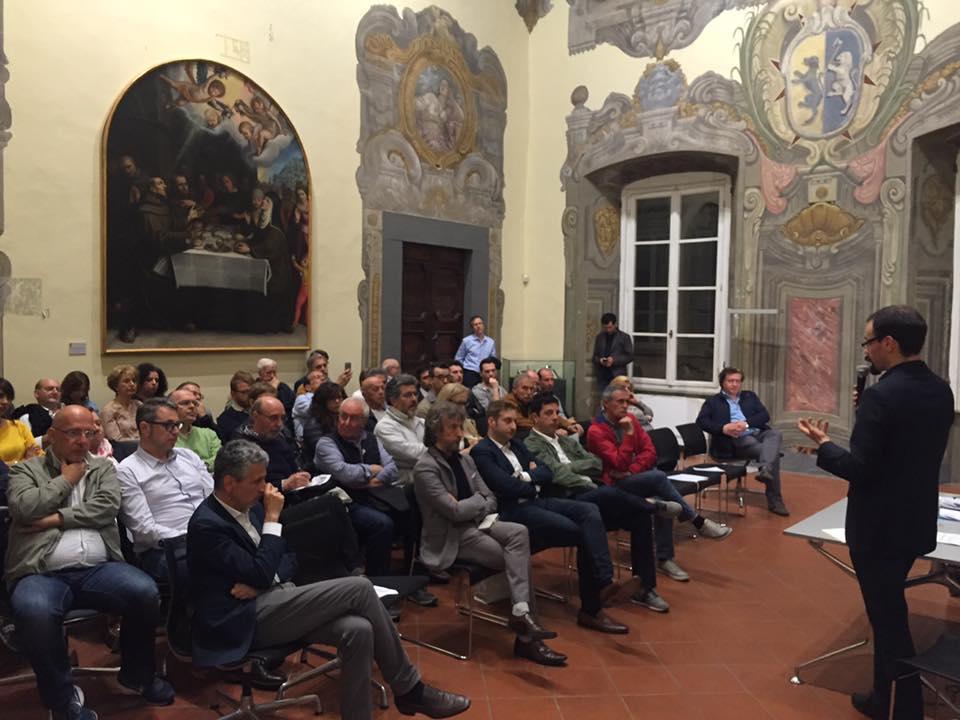 La riunione del Comitato per il sì in provincia, l'intervento del segretario Pd Gabriele Bosi
