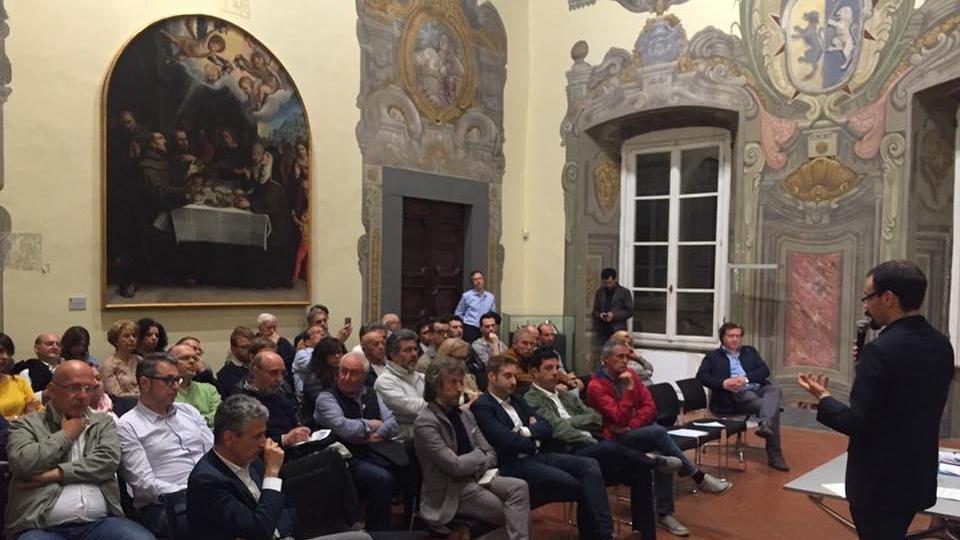 La riunione del Comitato per il sì in provincia, l'intervento del segretario Pd Gabriele Bosi