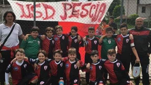 La squadra dei Pulcini 2005 dell'Usd Pescia