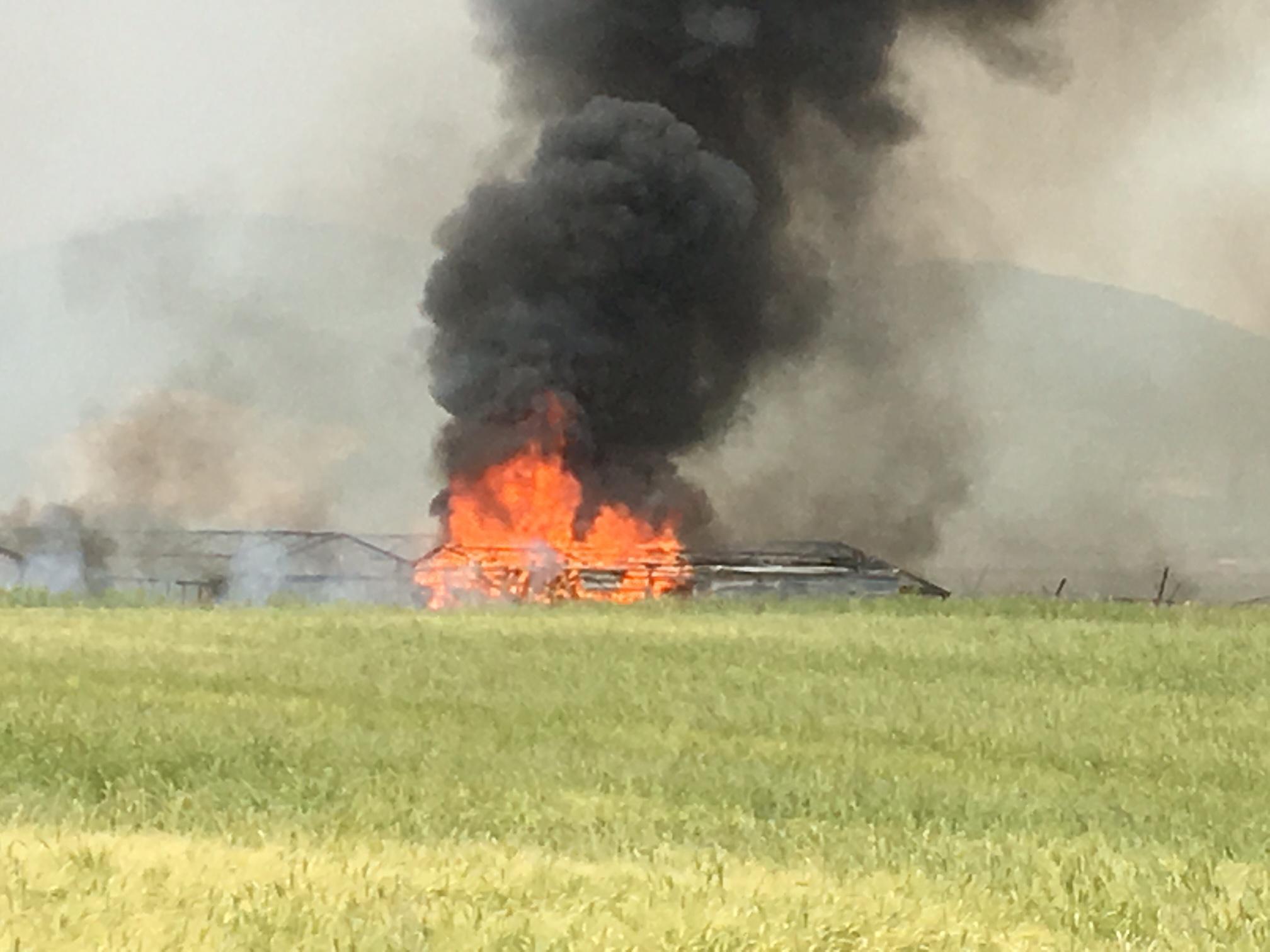 Le serre in fiamme 