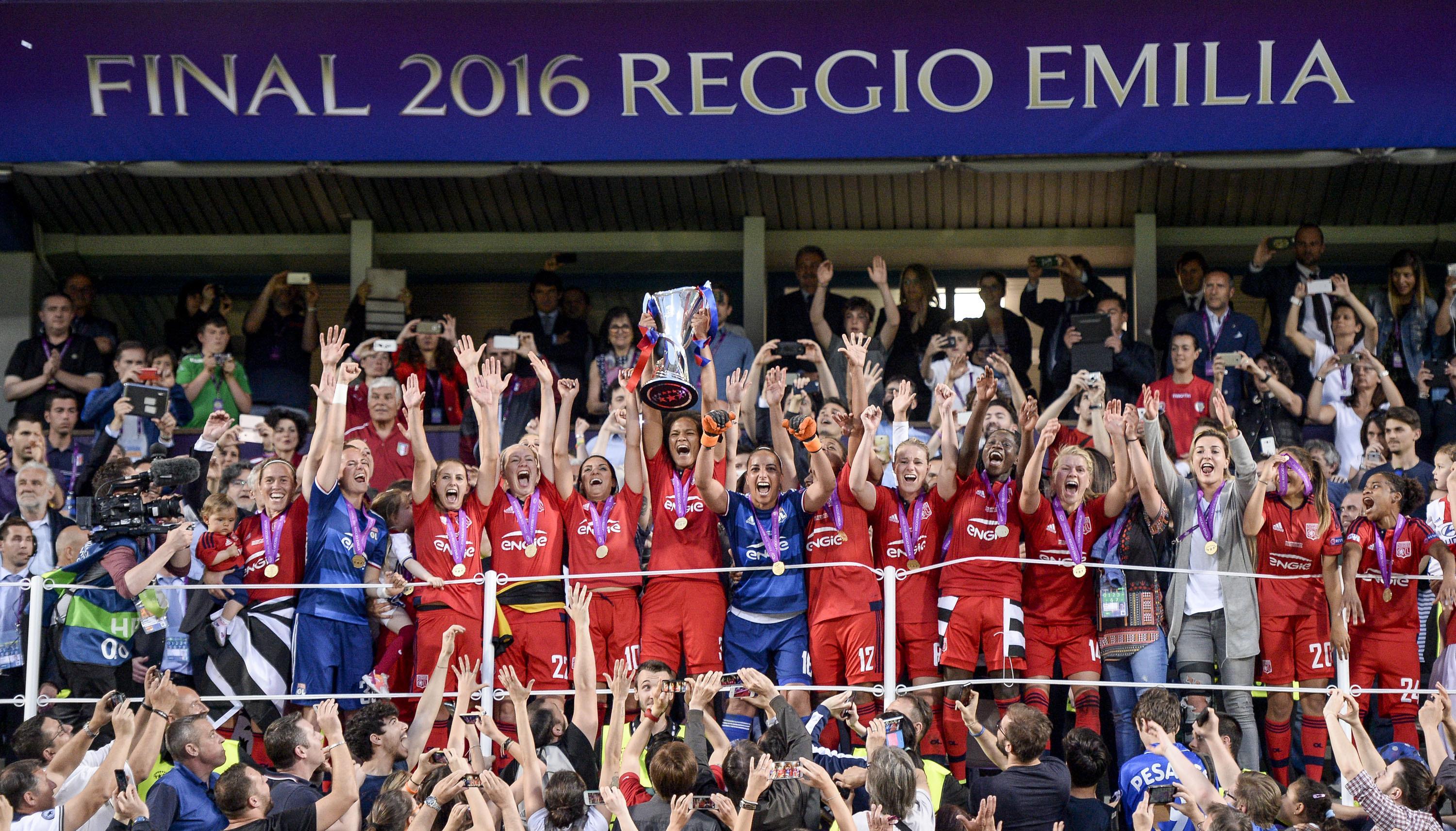 Reggio Emilia, il Lione trionfa ai rigori e vince la Champions donne 