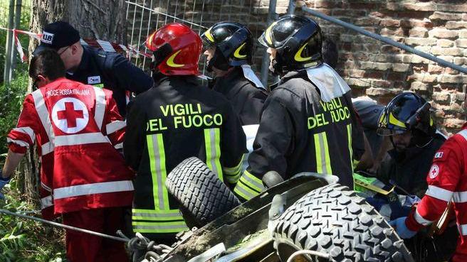 Incidente con il trattore Tutti in ansia per Guidetti