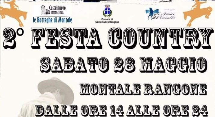 La locandina della festa country a Montale Rangone