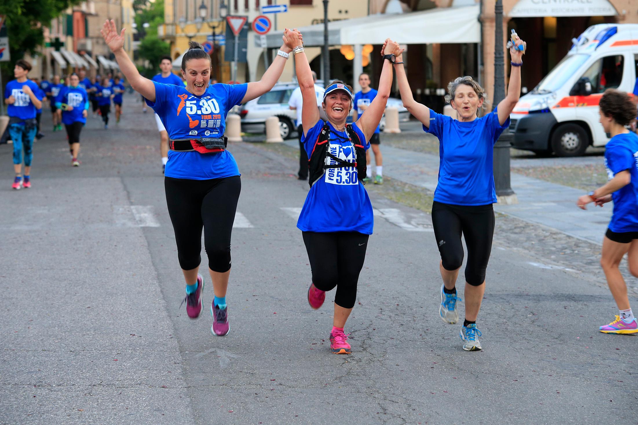 Un momento della Run 5.30 a Formigine