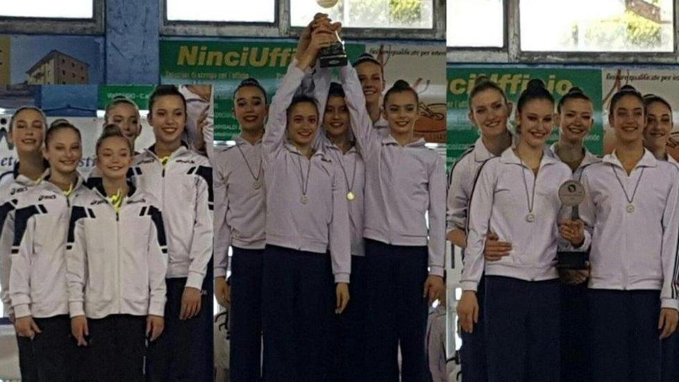 Ginnastica Motto, successi nei tornei regionali