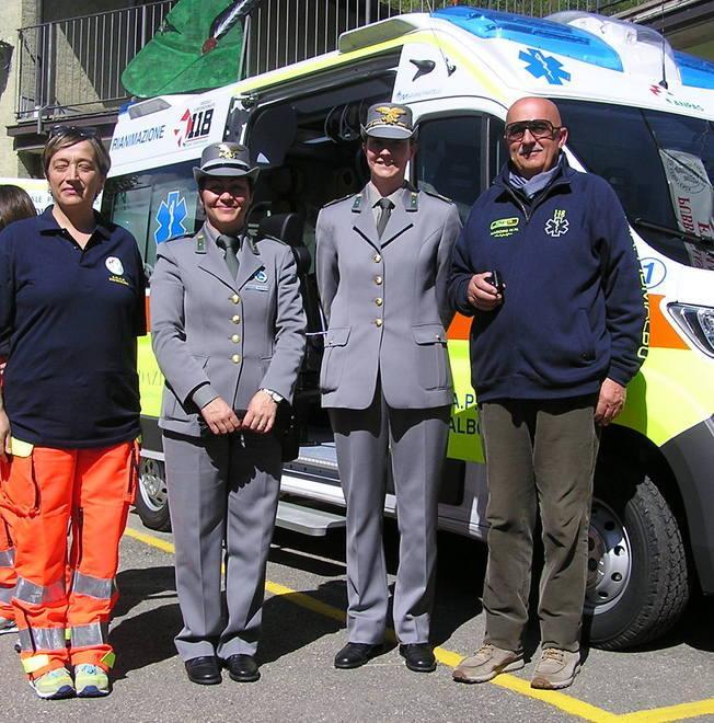 La festa per la nuova ambulanza 