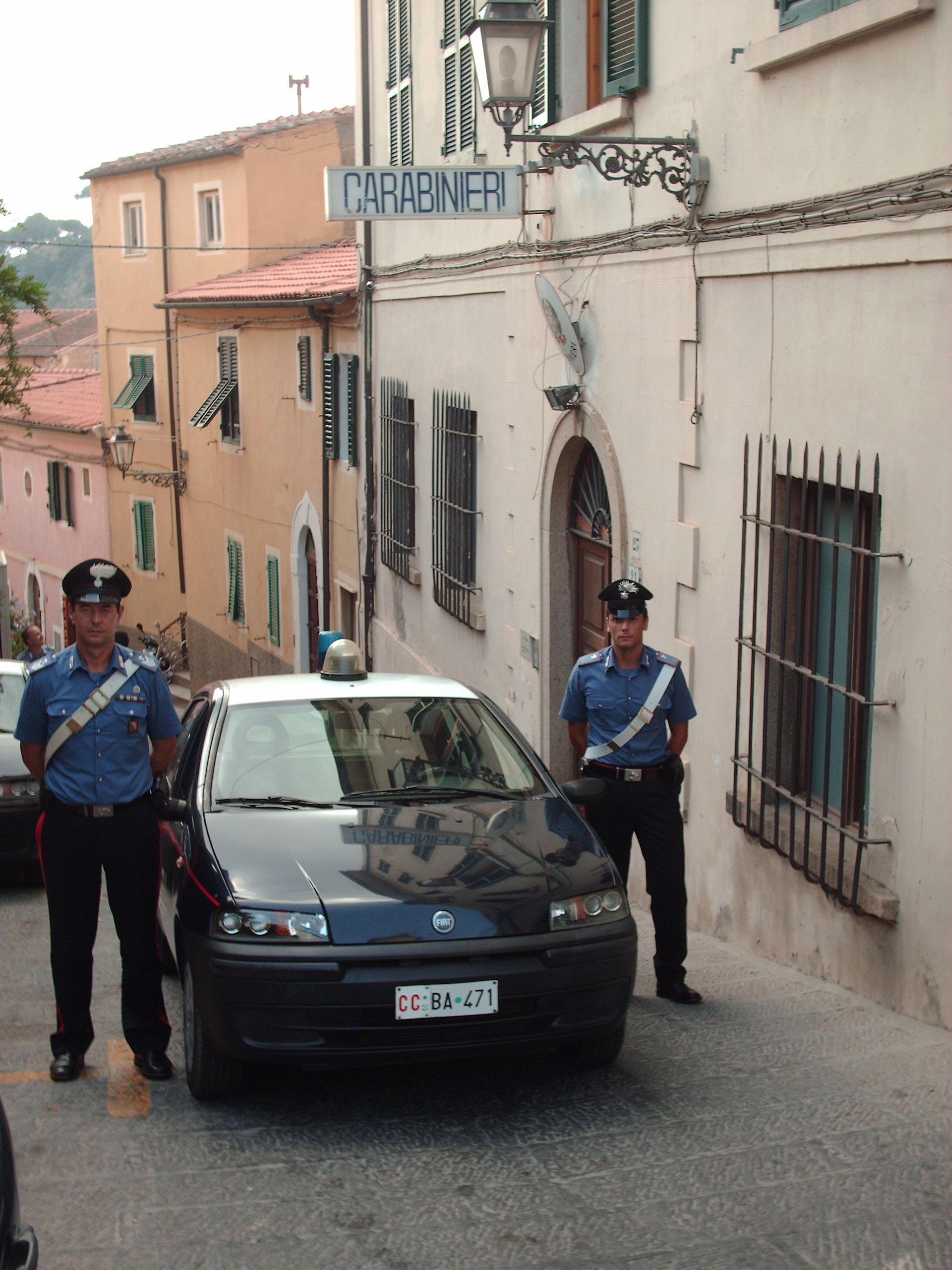I carabinieri di Porto Azzurro